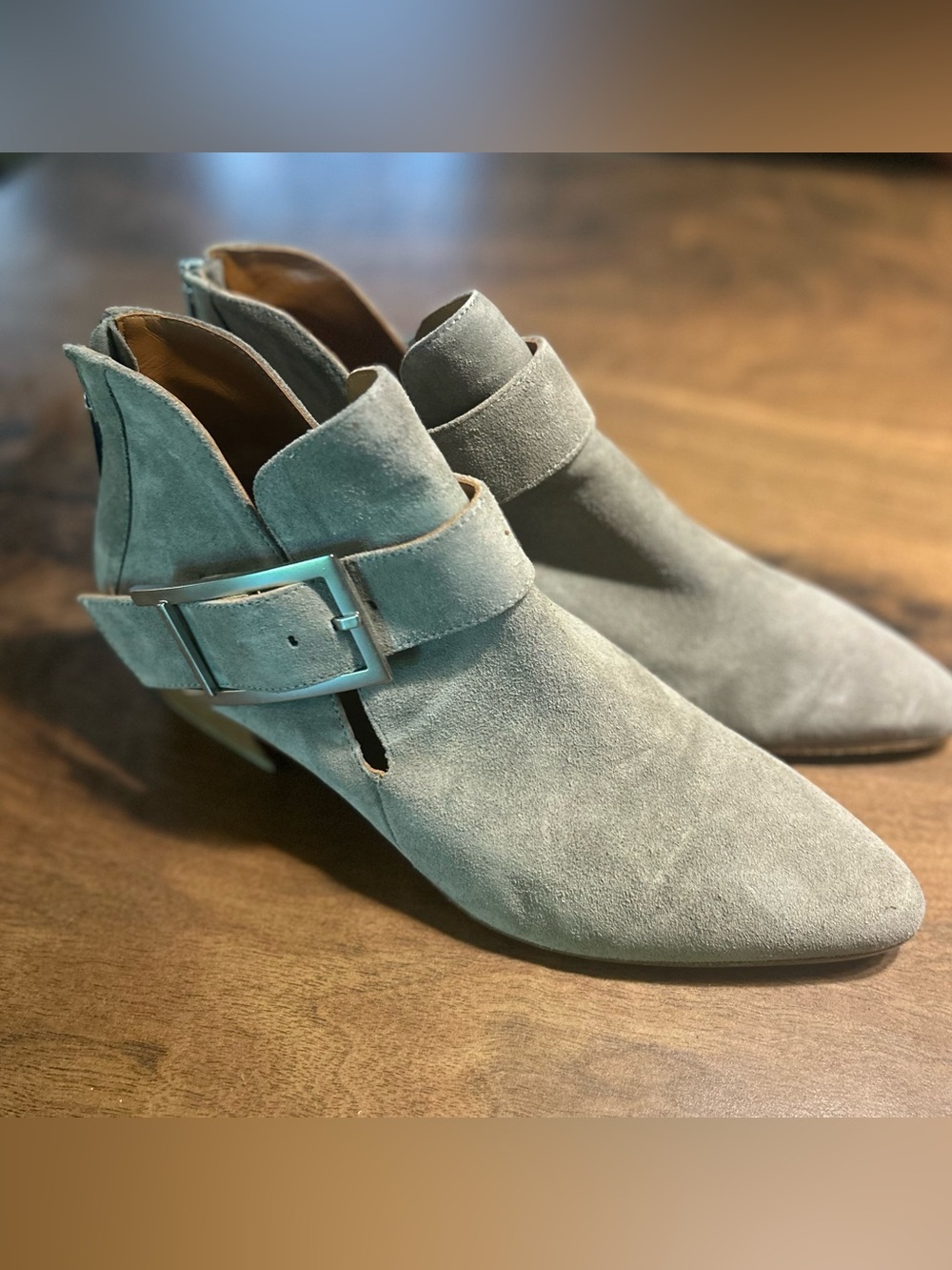 Aquatalia Filomena Italian Weatherproof Suede‎ Leather Bootie